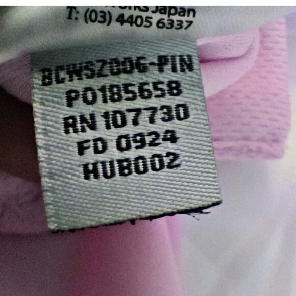 New Chef Works Pink Short Sleeve Work Women Shirt Size Medium Top Zip Complete - Picture 14 of 15